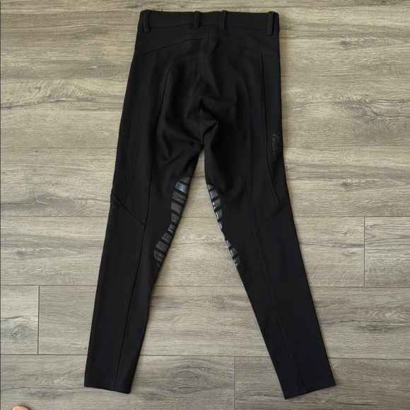 NWOT Elation Red Label Sport Black Riding Pants women’s small - Picture 5 of 7